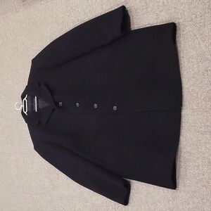 Signature Black Wool coat 2XT